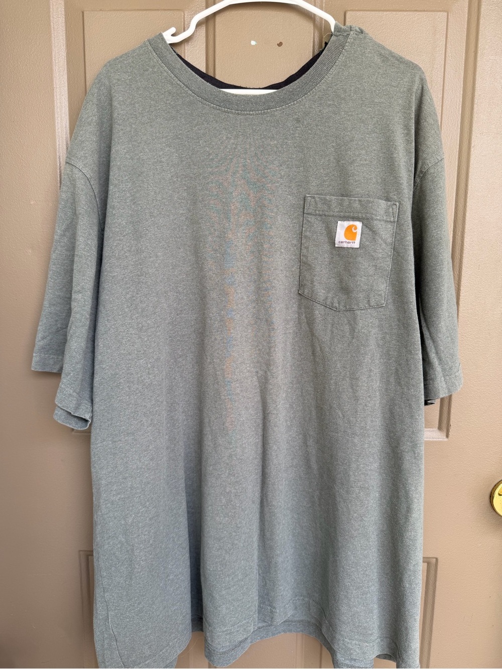 Carhartt K87 Men's Heavyweight Pocket T-Shirt 3XL Green